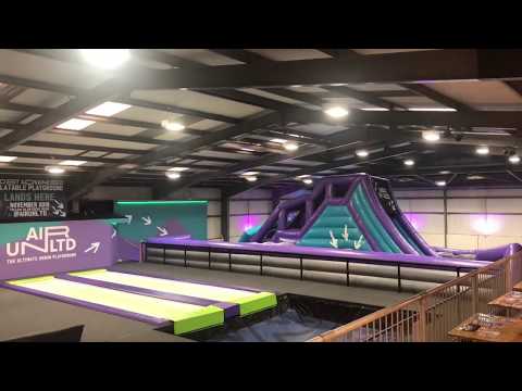 Liverpools only combo park is here...Check out our new inflatable playground going up!