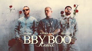 Kadr z teledysku BBY BOO (REMIX) tekst piosenki ‌iZaak, Jhayco & Anuel AA