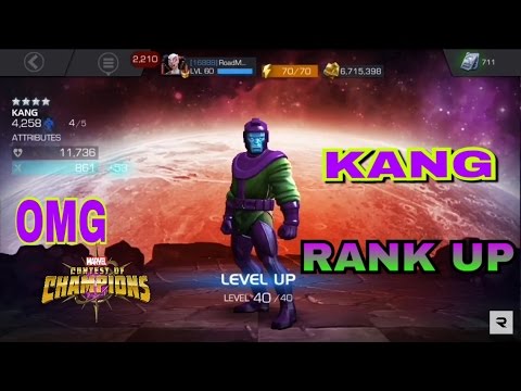 AWAKENING 4 Star KANG & Taking Him To Rank 4 - Marvel Contest Of Champions