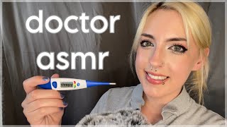 ASMR Chaotic Doctor&#39;s Appointment ~ up close ear to ear whispers