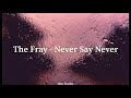 The Fray - Never Say Never (Lyrics//Sub Español)