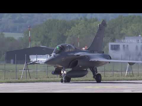 Landung der Rafale von Dassault (High Res)