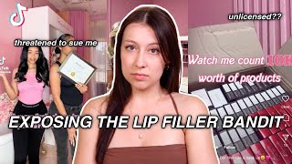 EXPOSING The Alleged Unlicensed Lip Injector *threatens to sue me?*