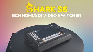 Video 2 zu AVMATRIX Shark S6 6-Kanal HDMI/SDI Video Mischer