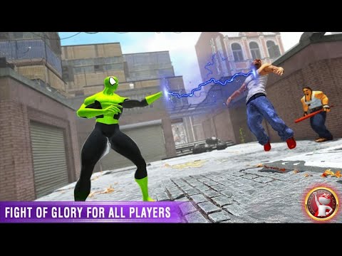 Gangster Vs Spider Man Fight - Rope Hero Fighting Game 2021