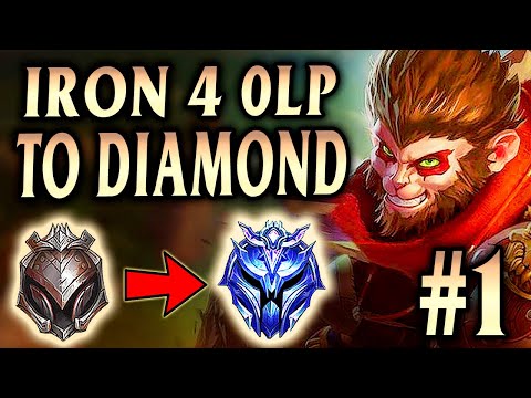 Wukong Top & Jungle! IRON 4 0LP to Diamond Episode #1! - League of Legends Season 11
