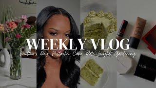 WEEKLY VLOG: Mother’s Day, New Hairstyle, Baking Pistachio Cake, Date Night GRWM, Gardening 🌷& More!