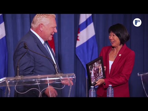 Premier Doug Ford and Mayor Olivia Chow Agree to New-Deal Working Group—Press Conference on Sep.18
