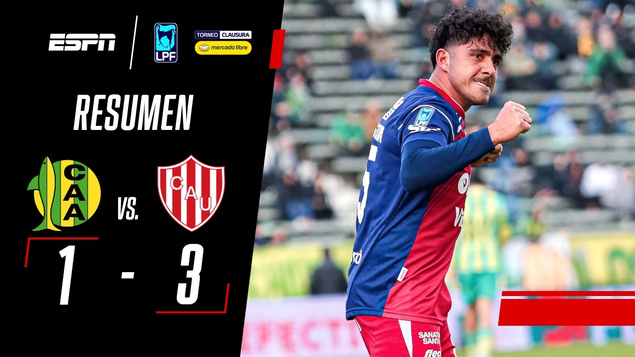 DOBLETE LETAL DE TARRAGONA PARA EL TRIUNFO TATENGUE A DOMICILIO | Aldosivi 1-3 Unión | RESUMEN