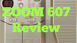 Video thumbnail for Zoom 607 Multi-Effects Pedal by Sam Rommer