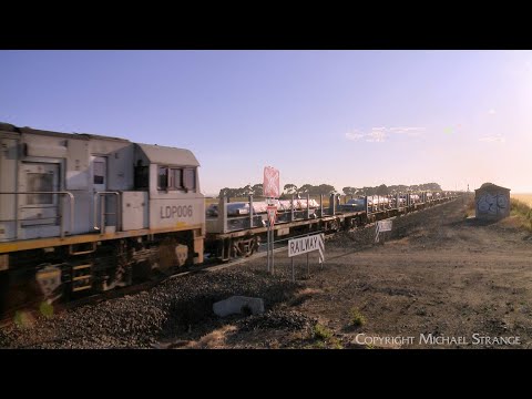Pacific National Diverted 2NY3 Steel Train (17/1/2023) - PoathTV Australian Railways