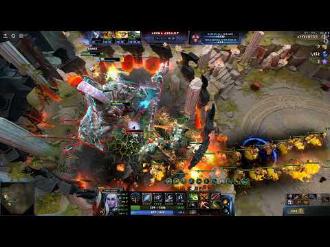 Aghanims Labyrinth the Continuum Conundrum First BOSS WIN - DOTA 2