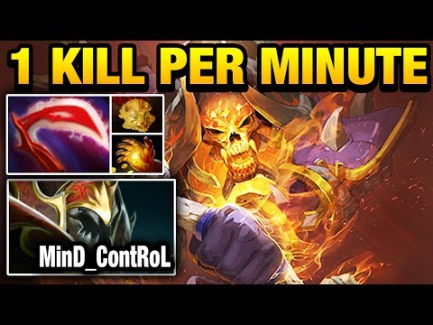 MidOne [Clinkz] vs MinD_ContRoL [Nyx] 1 Kill per minute Dota 2