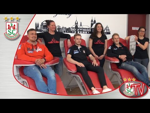 08.05.2017 SCM-Handballer beim Plasmazentrum zu Gast