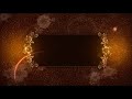 HD Flourish Background Video Animation Video AV3 For Wedding Projects Slideshow Photography