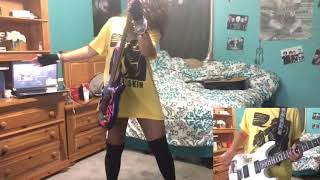 Boy band by doll skin bass and guitar cover