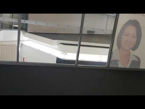 OTIS elevator nice voice blue buttons,  green dot digital pannel