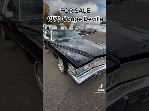 1979 Cadillac Coupe Deville For Sale