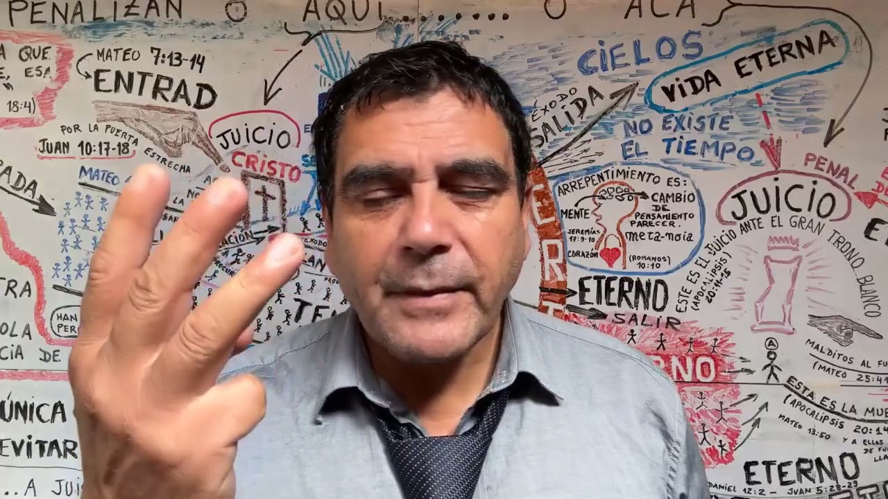 QUIEN PAGARÁ LA CUENTA DE TODOS LOS PECADOS SUYOS, QUE HABRÁ COMETIDO EN TODO SU PASO POR ESTE MUNDO