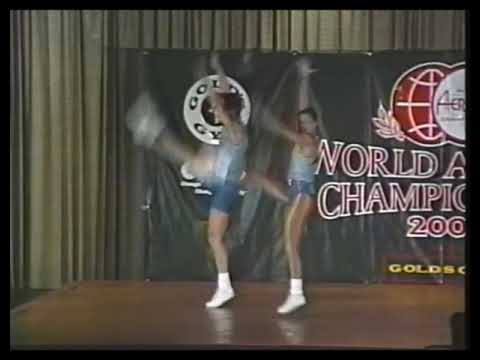 Olga Cardoso, Roberson Magalhaes - 2001 ANAC World Aerobic Championship