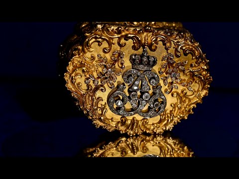 Nr. 256 Majestätisches Vermächtnis: Ludwigs II. Goldene Geschenkdose für Richard Wagner