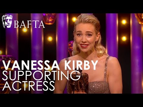 Vanessa Kirby wins Supporting Actress | BAFTA TV Awards 2018