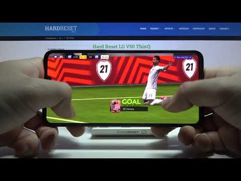 Gameplay of FIFA Mobile on LG V50 ThinQ – Efficiency Test