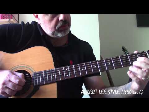 Albert Lee Style Lick in G