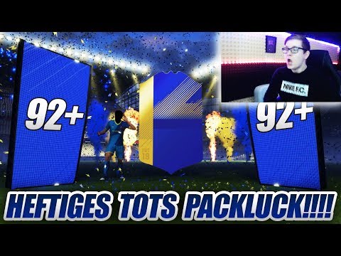 HEFTIGE TOTS ESKALATION im PACK OPENING!!💎🤑😍 FIFA 18 OMG 92+ WALKOUT 😱 Team of the Season