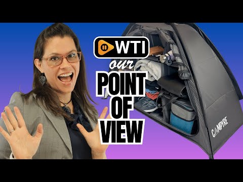 Tent & RV Camping Organizer with Zippered Flap - WTI product video review