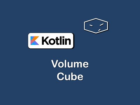 volume of cube in kotlin