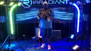 Funky Bass Player at NAMM 2014 - Nashville