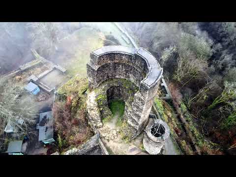 Burg Windeck ( Sieg )  Drohnenflug