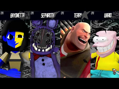 Free For All Battle At Prism Tower - Requested Smash Bros Battle