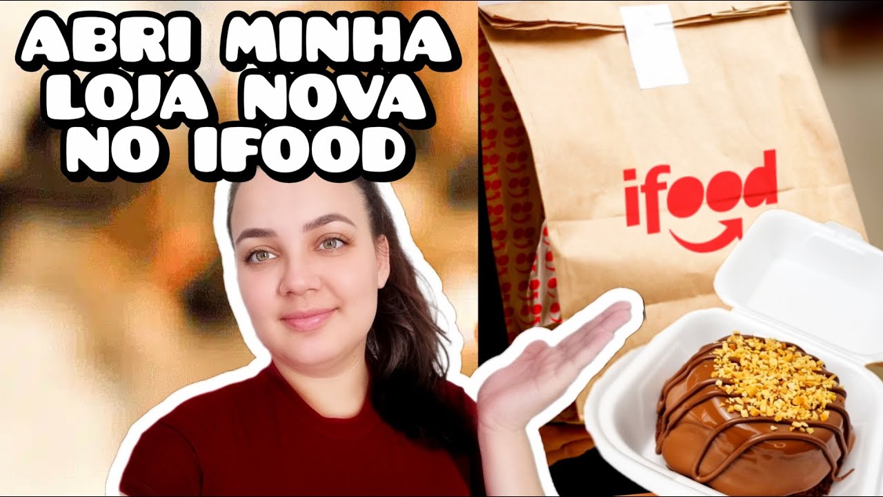 PRIMEIRO DIA DA MINHA LOJA NOVA NO IFOOD - Será que saiu pedido?