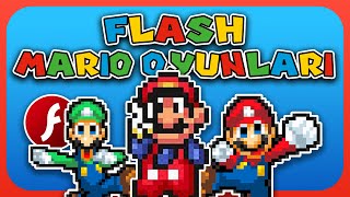 Çocukluğumuzun Efsane MARİO FLASH OYUNLARINI Oynadım!