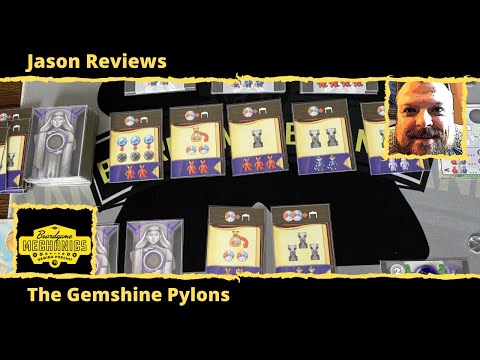 Jason’s Board Game Diagnostics of The GemShine Pylons