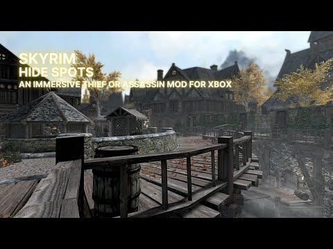 Skyrim Xbox Mods Hide Spots for Thieves and Assassins