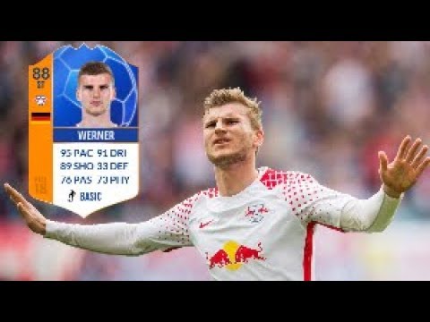 Fifa 18 MOTM Timo Werner (88) Player Review