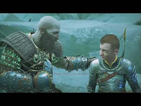 Kratos apologize To Atreus For Being a Bad Father Son | God of War Ragnarök 4K HDR