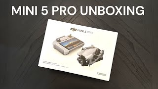 DJI Mini 5 Pro Unboxing