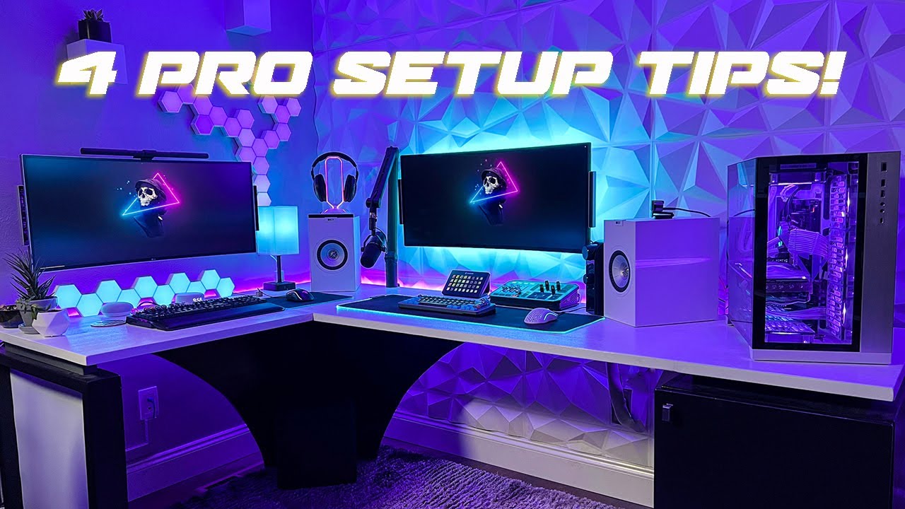4 PRO Gaming Setup Tips To Level Up Your Setup!