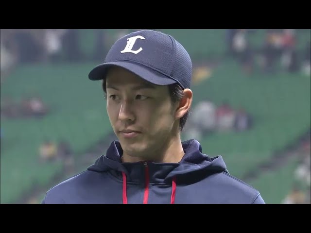 ライオンズ・岸投手ヒーローインタビュー 2016/3/29 H-L