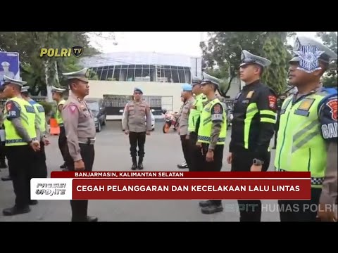 PRESISI UPDATE : POLDA KALSEL GELAR OPS KESELAMATAN INTAN 2024 14/03/2024 08.00