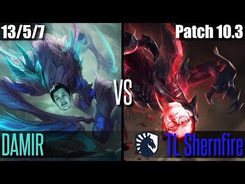 DAMIR KHA'ZIX vs SHERNFIRE REK'SAI | NA CHALLENGER | Patch 10.3