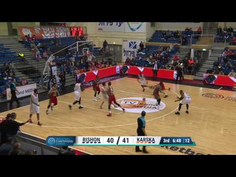 Highlights of Maccabi Rand Media in win over Pinar Karsiyaka  12 21 2016