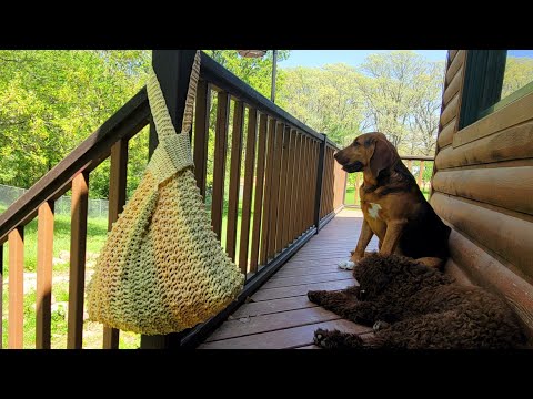 Crochet Japanese Knot Bag / Easy Crochet Japanese Knot Beach Bag Style Tutorial