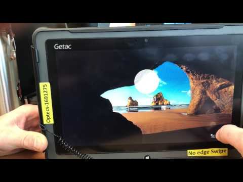 Getac Touch Screen issues