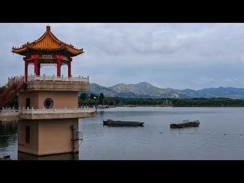 Wanghua Lake 望花湖, Fangcheng County 🇨🇳 (2018-09) {aerial}
