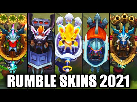 All Rumble Skins Spotlight 2021 (League of Legends)